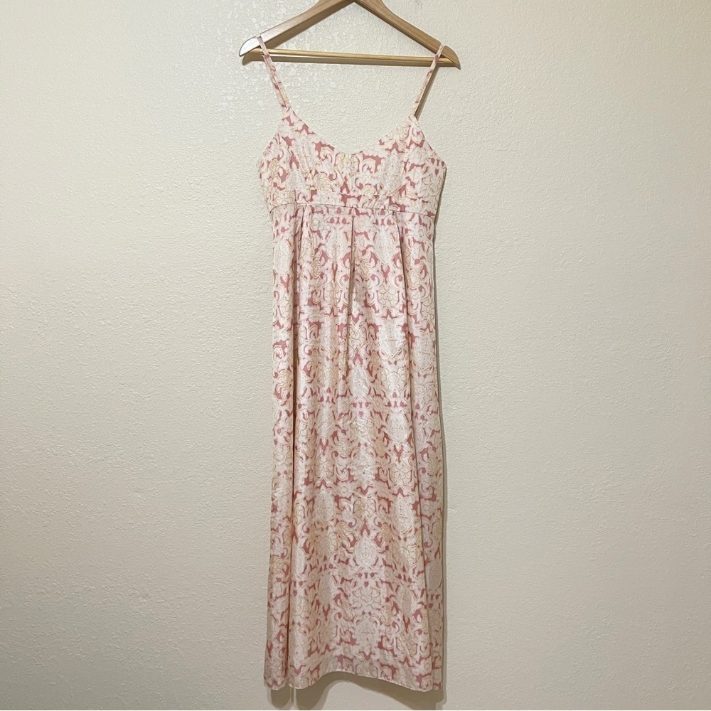 Molly B Printed Sleeveless Maxi Dress Size 6 Women